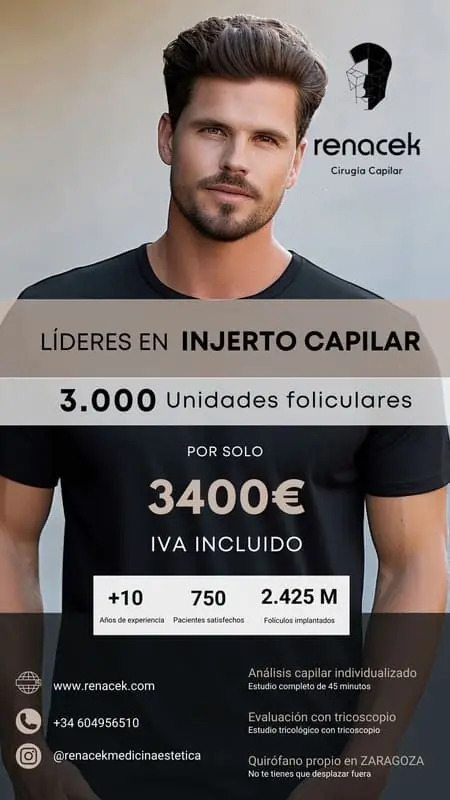 precio injerto capilar zaragoza